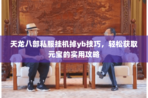 天龙八部私服挂机掉yb技巧，轻松获取元宝的实用攻略