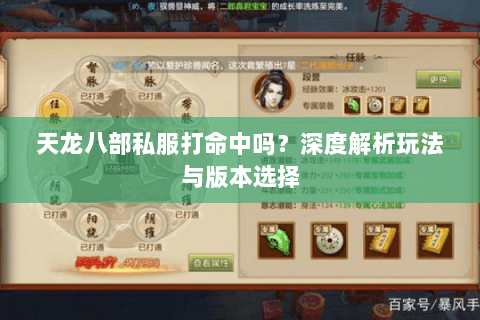 天龙八部私服打命中吗？深度解析玩法与版本选择