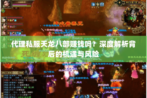 代理私服天龙八部赚钱吗？深度解析背后的机遇与风险