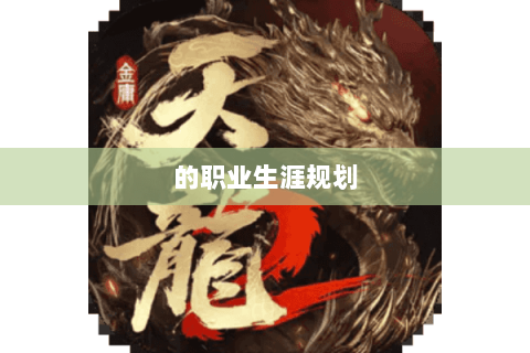 的职业生涯规划