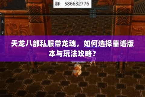 天龙八部私服带龙魂，如何选择靠谱版本与玩法攻略？