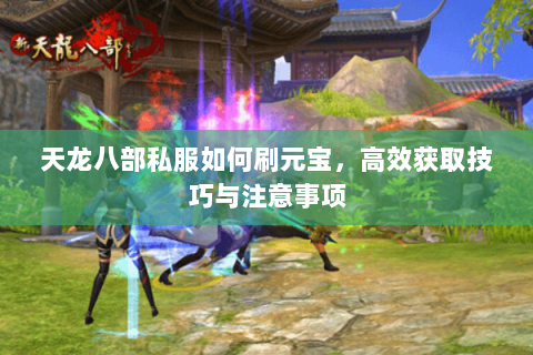 天龙八部私服如何刷元宝，高效获取技巧与注意事项