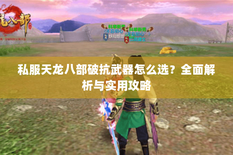 私服天龙八部破抗武器怎么选？全面解析与实用攻略
