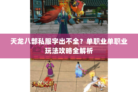天龙八部私服字出不全？单职业单职业玩法攻略全解析