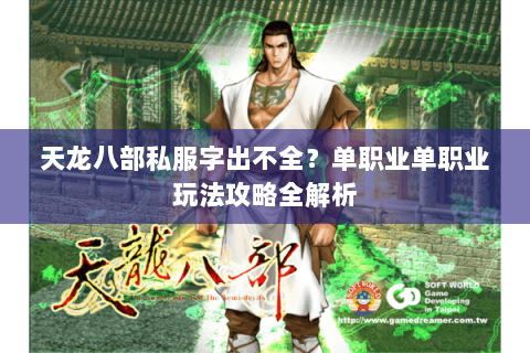 天龙八部私服字出不全？单职业单职业玩法攻略全解析