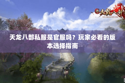 天龙八部私服是官服吗？玩家必看的版本选择指南