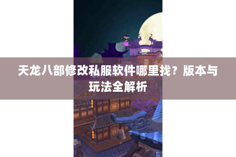 天龙八部修改私服软件哪里找？版本与玩法全解析