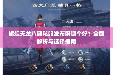 旗舰天龙八部私服发布网哪个好？全面解析与选择指南