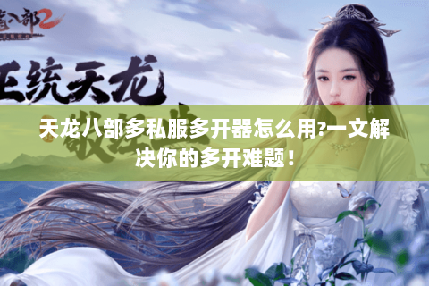 天龙八部多私服多开器怎么用?一文解决你的多开难题！