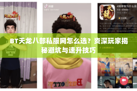 BT天龙八部私服网怎么选？资深玩家揭秘避坑与速升技巧