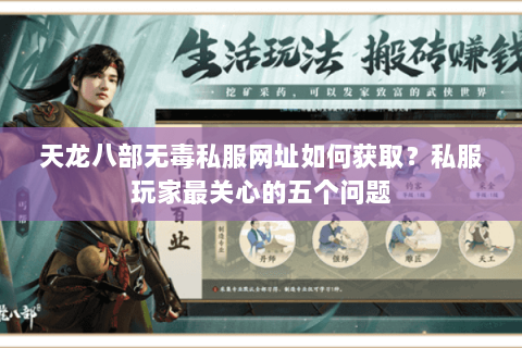 天龙八部无毒私服网址如何获取？私服玩家最关心的五个问题