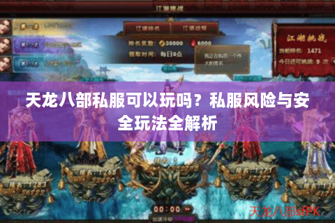 天龙八部私服可以玩吗？私服风险与安全玩法全解析
