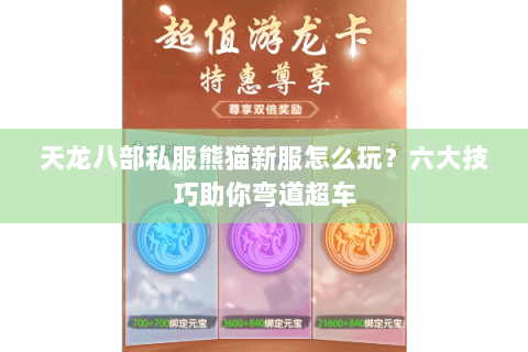 天龙八部私服熊猫新服怎么玩？六大技巧助你弯道超车