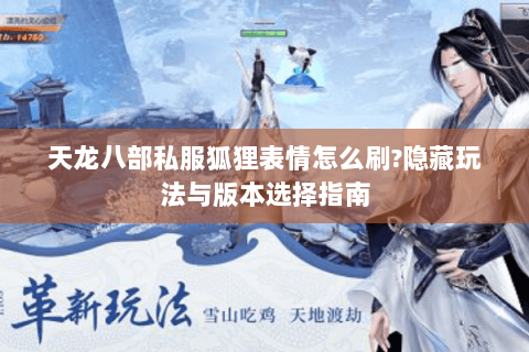 天龙八部私服狐狸表情怎么刷?隐藏玩法与版本选择指南