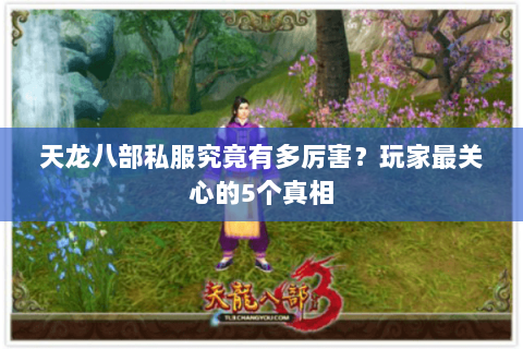 天龙八部私服究竟有多厉害？玩家最关心的5个真相