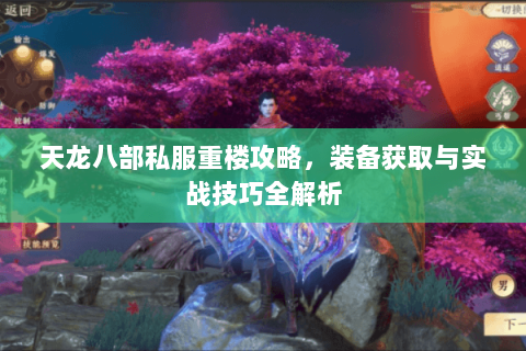 天龙八部私服重楼攻略，装备获取与实战技巧全解析