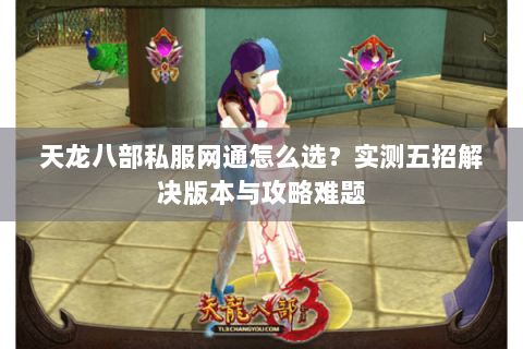 天龙八部私服网通怎么选？实测五招解决版本与攻略难题