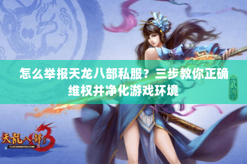 怎么举报天龙八部私服？三步教你正确维权并净化游戏环境