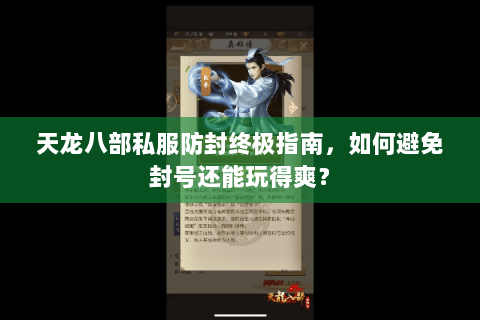 天龙八部私服防封终极指南，如何避免封号还能玩得爽？