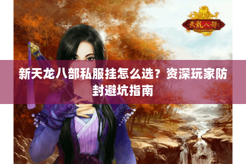 新天龙八部私服挂怎么选？资深玩家防封避坑指南