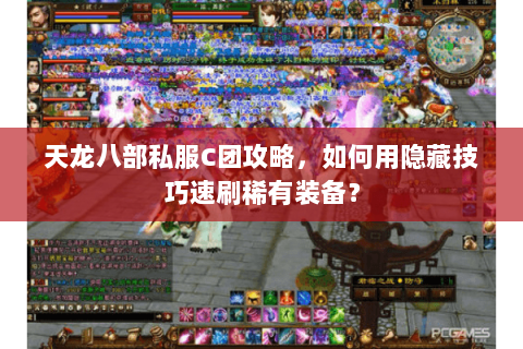 天龙八部私服C团攻略，如何用隐藏技巧速刷稀有装备？