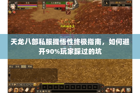 天龙八部私服提悟性终极指南，如何避开90%玩家踩过的坑