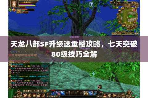 天龙八部SF升级送重楼攻略，七天突破80级技巧全解