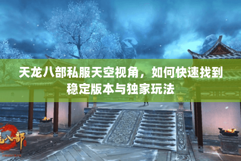 天龙八部私服天空视角，如何快速找到稳定版本与独家玩法