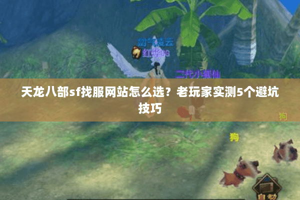 天龙八部sf找服网站怎么选？老玩家实测5个避坑技巧