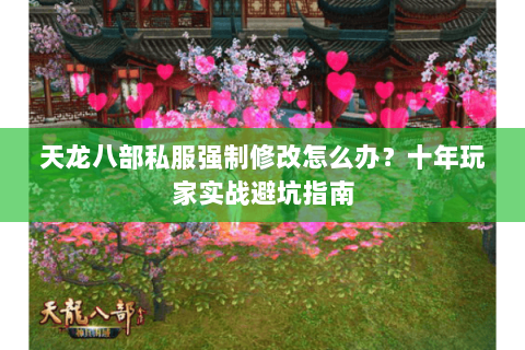 天龙八部私服强制修改怎么办？十年玩家实战避坑指南
