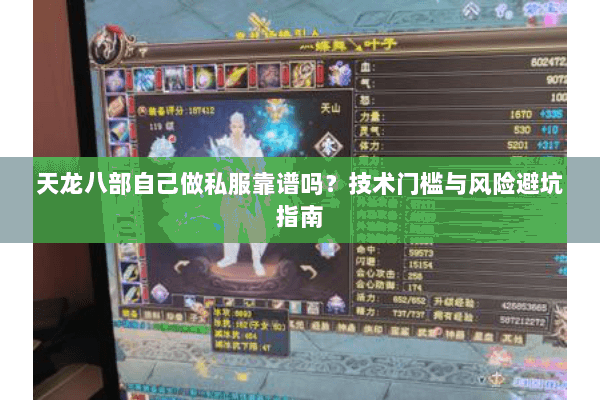 天龙八部自己做私服靠谱吗？技术门槛与风险避坑指南