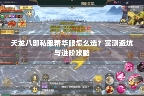 天龙八部私服精华服怎么选？实测避坑与进阶攻略
