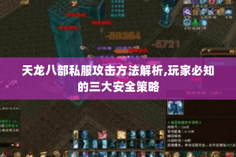 天龙八部私服攻击方法解析,玩家必知的三大安全策略