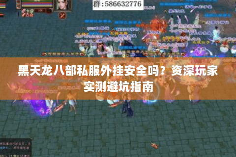黑天龙八部私服外挂安全吗？资深玩家实测避坑指南