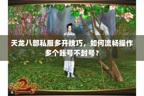 天龙八部私服多开技巧，如何流畅操作多个账号不封号？