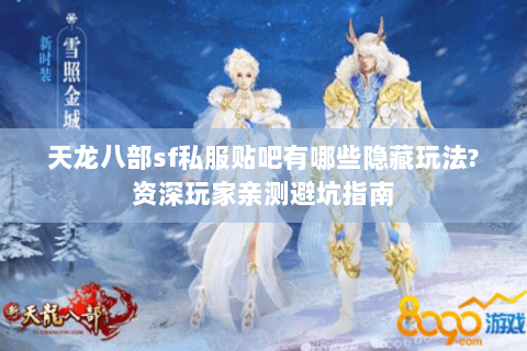 天龙八部sf私服贴吧有哪些隐藏玩法?资深玩家亲测避坑指南