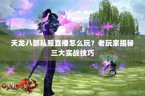 天龙八部私服直播怎么玩？老玩家揭秘三大实战技巧
