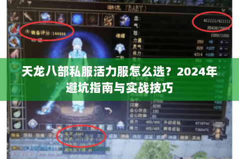 天龙八部私服活力服怎么选？2024年避坑指南与实战技巧