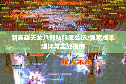 新英雄天龙八部私服怎么选？独家版本测评与实战指南