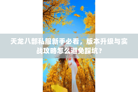 天龙八部私服新手必看，版本升级与实战攻略怎么避免踩坑？