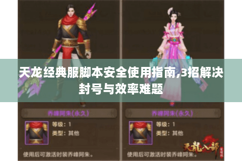 天龙经典服脚本安全使用指南,3招解决封号与效率难题