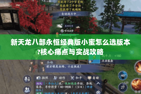 新天龙八部永恒经典版小蜜怎么选版本?核心痛点与实战攻略