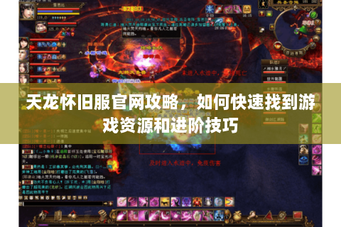 天龙怀旧服官网攻略，如何快速找到游戏资源和进阶技巧