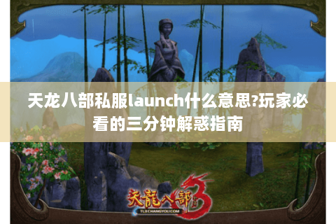 天龙八部私服launch什么意思？玩家必看的三分钟解惑指南