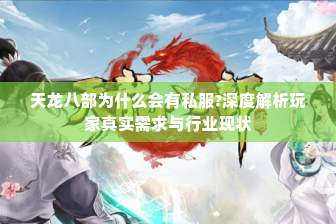 天龙八部为什么会有私服?深度解析玩家真实需求与行业现状