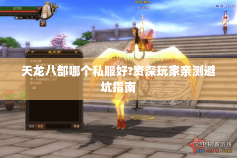 天龙八部哪个私服好?资深玩家亲测避坑指南